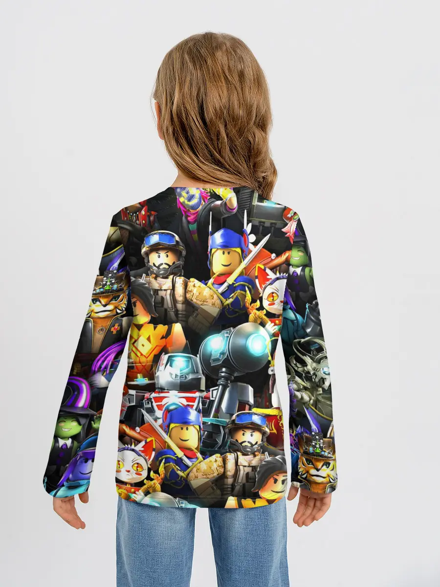 Детский лонгслив / ROBLOX