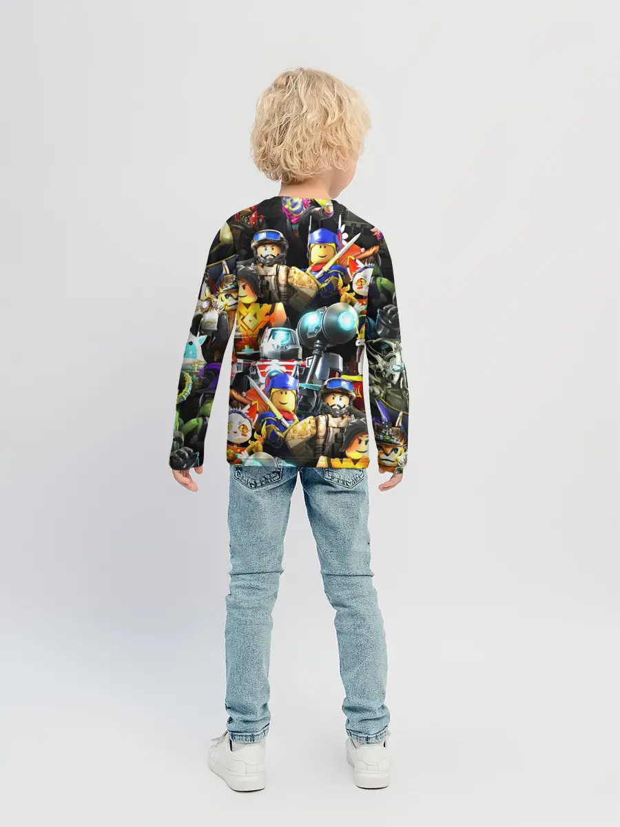 Детский лонгслив / ROBLOX