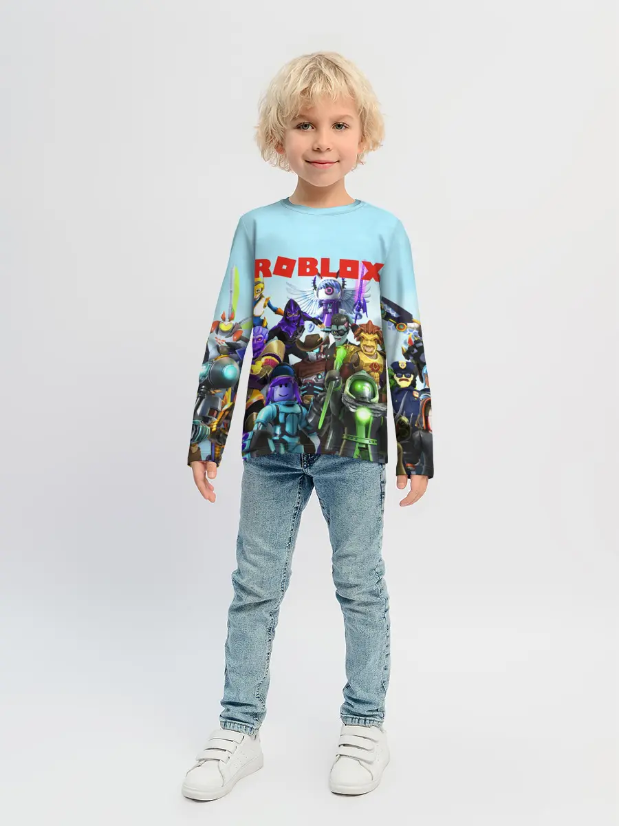 Детский лонгслив / ROBLOX