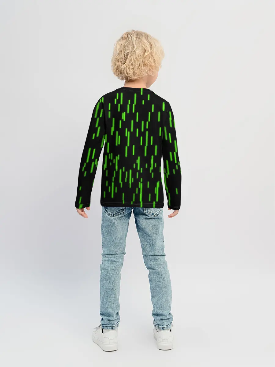 Детский лонгслив / Protogen music