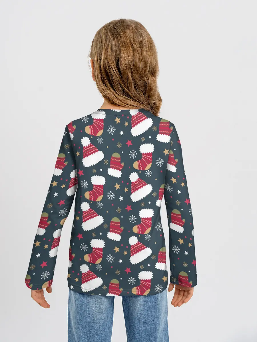 Детский лонгслив / Новый год 2021