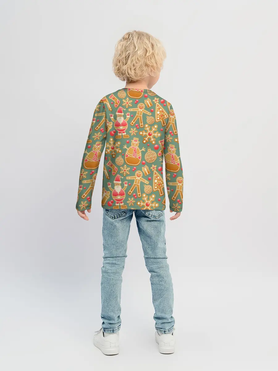 Детский лонгслив / Новый год 2021