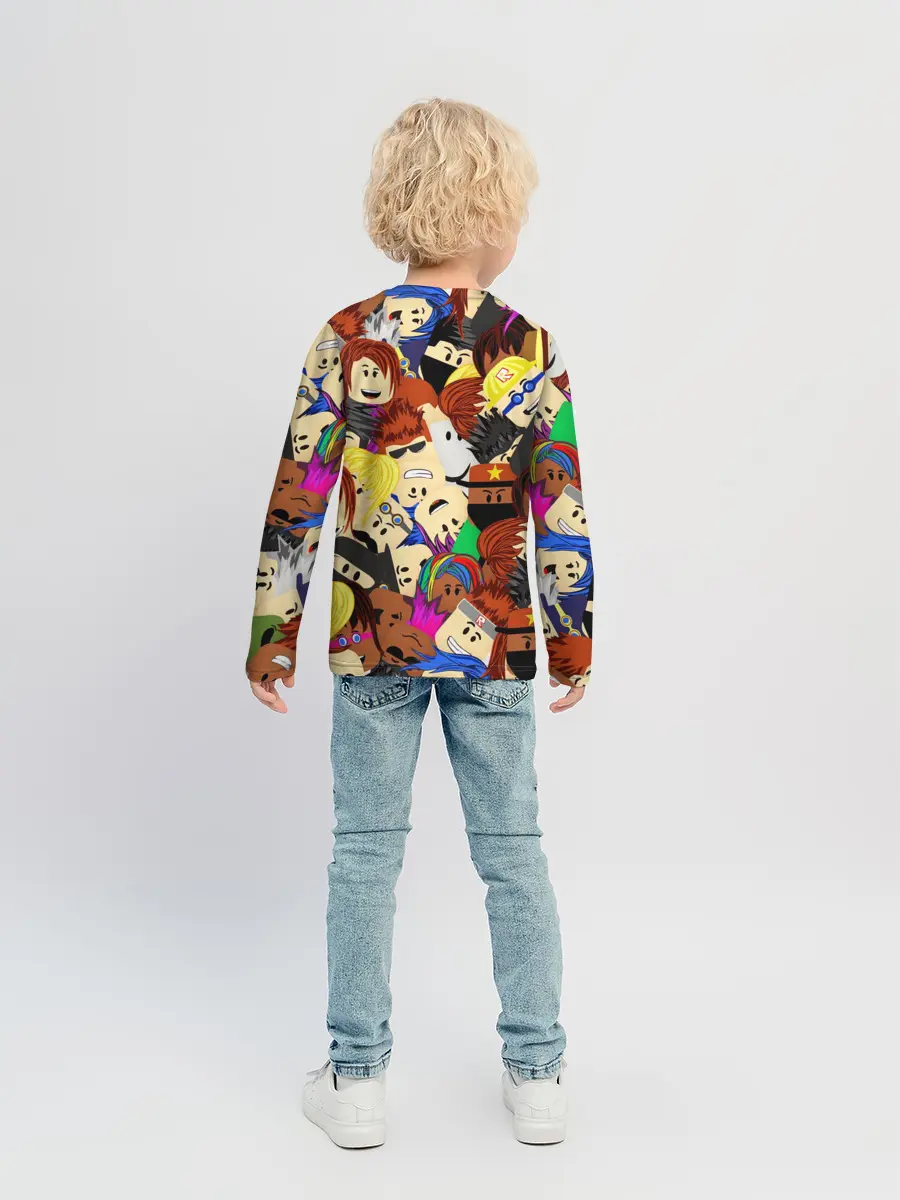 Детский лонгслив / ROBLOX