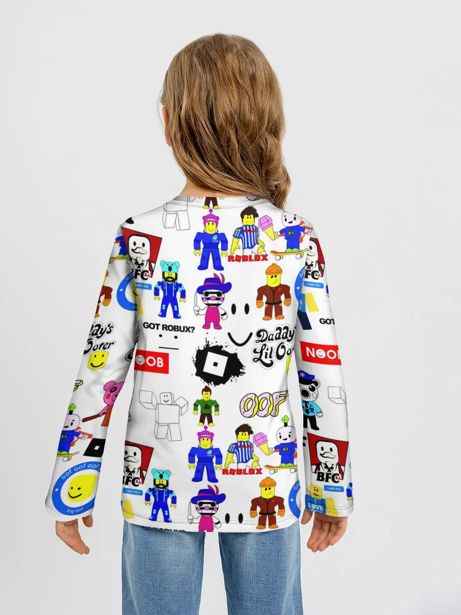 Детский лонгслив / ROBLOX