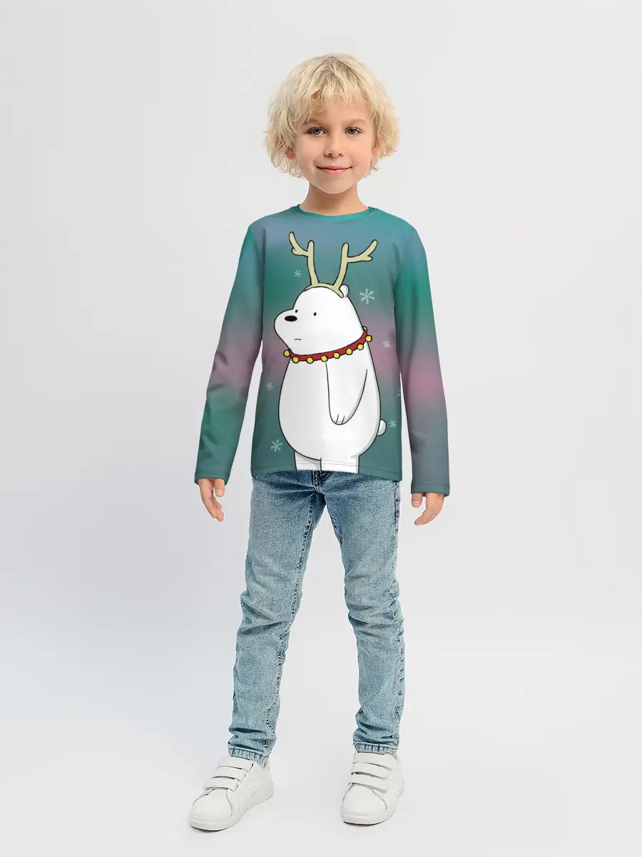 Детский лонгслив / Icebear