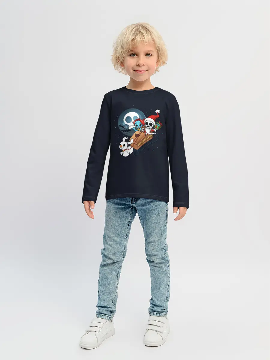 Детский лонгслив / Дух Рождества