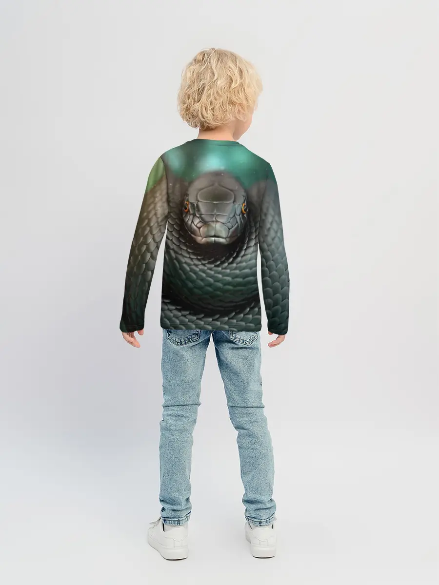 Детский лонгслив / Чёрная мамба