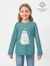 Детский лонгслив / Кото-ёлка