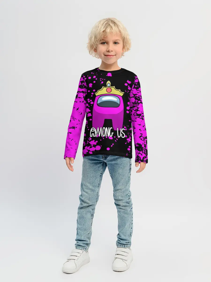 Детский лонгслив / AMONG US