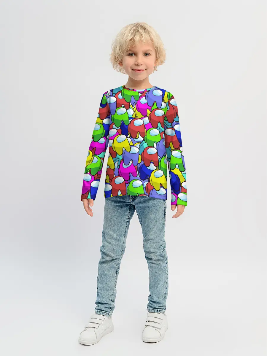 Детский лонгслив / AMONG US