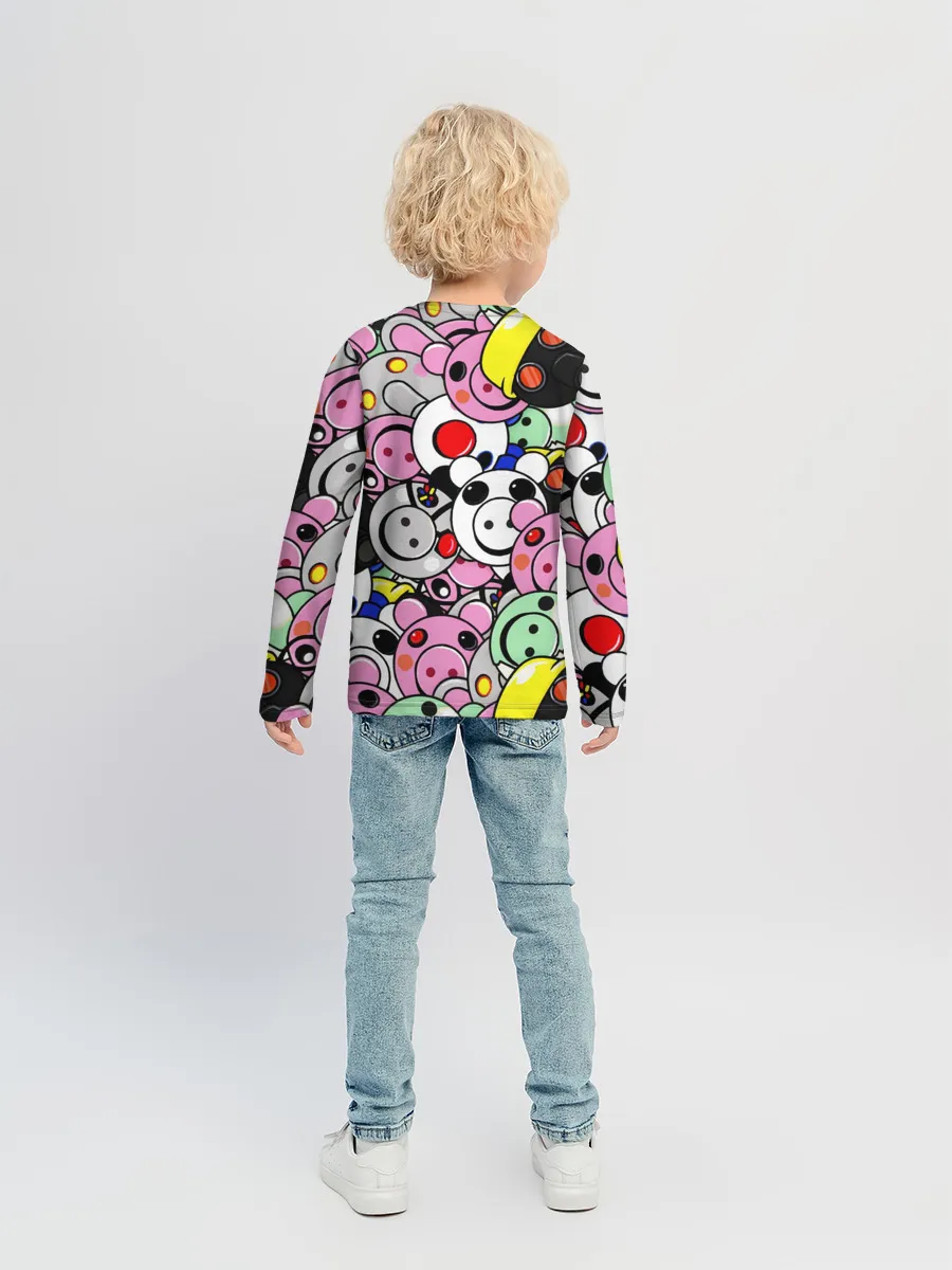 Детский лонгслив / ROBLOX PIGGY