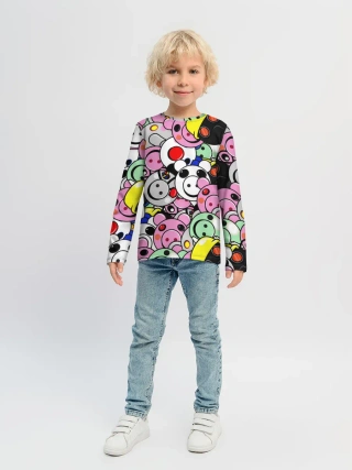 Детский лонгслив / ROBLOX PIGGY