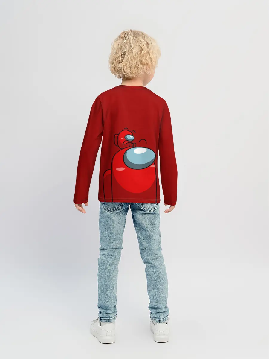 Детский лонгслив / МИМИ АМОНГ АС