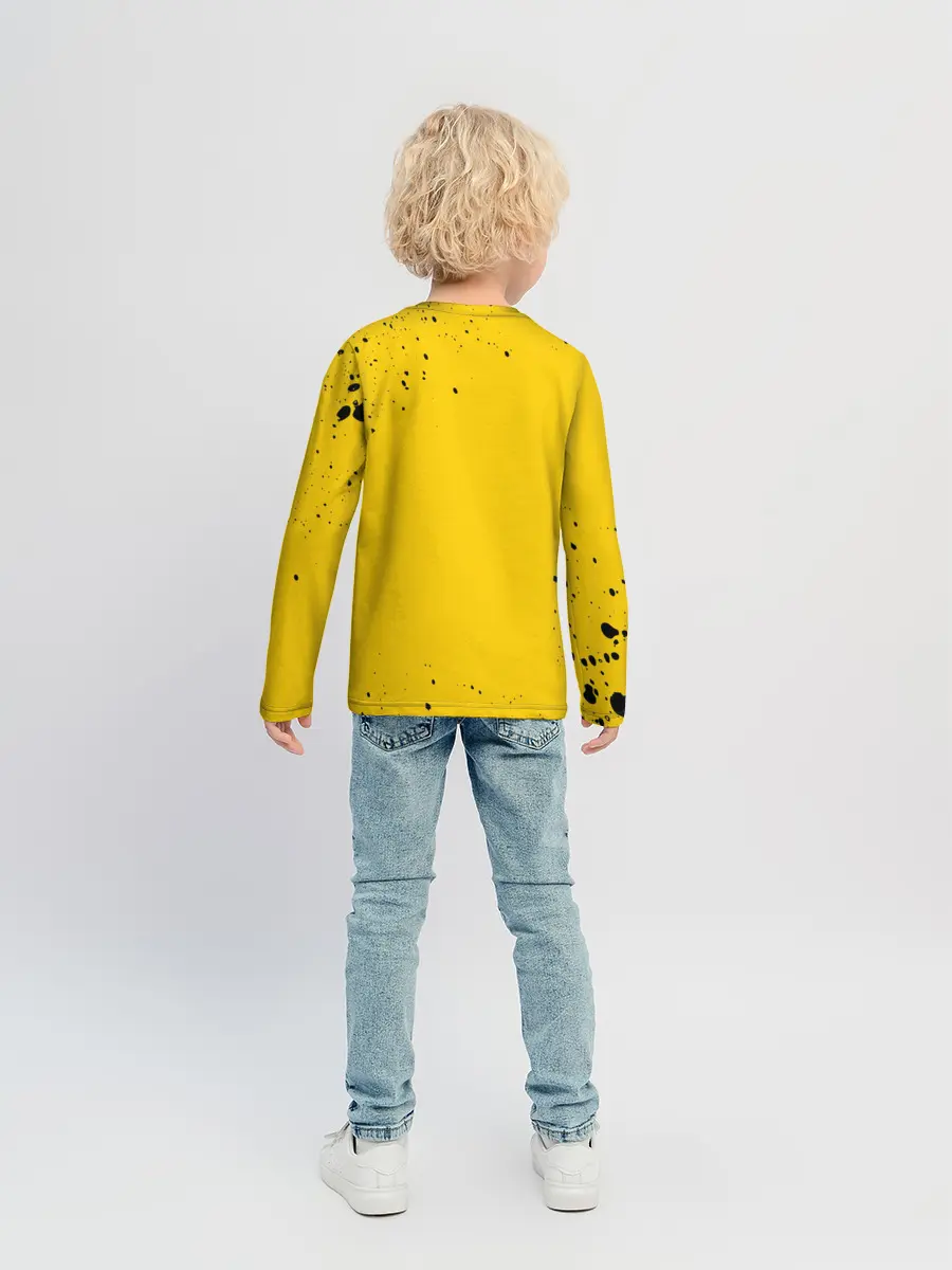 Детский лонгслив / AMONG US - КОТИК