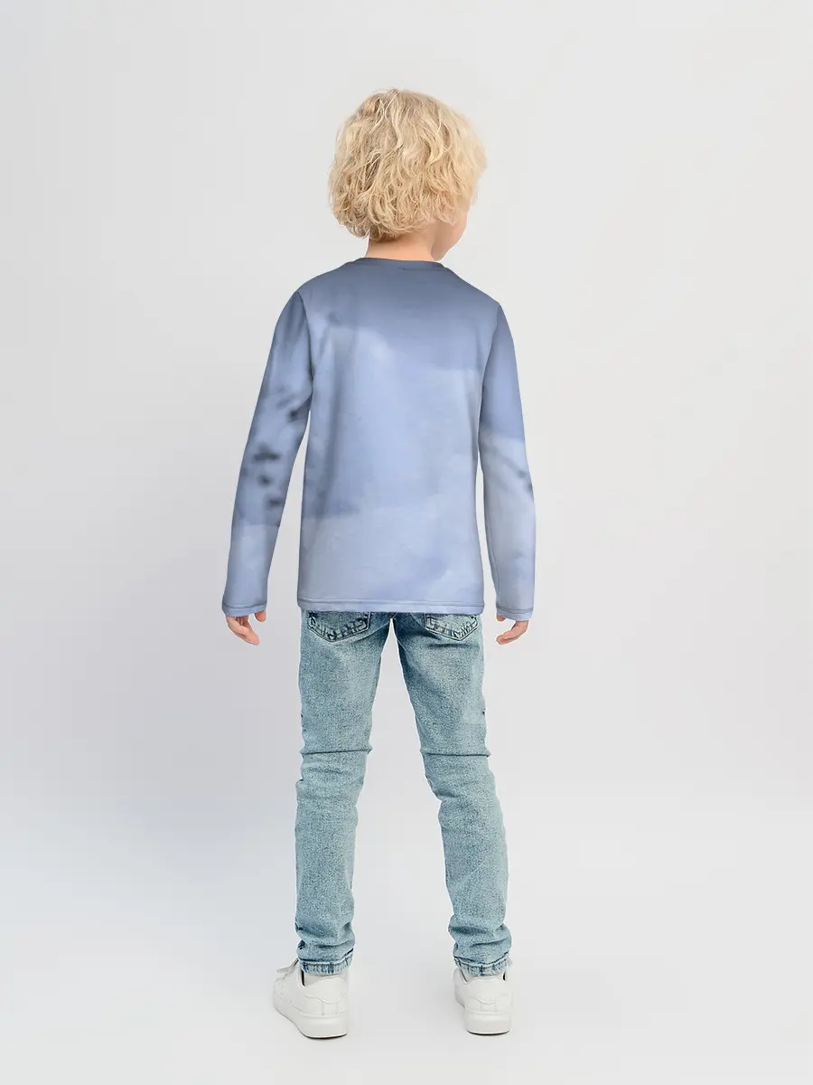 Детский лонгслив / Хаски