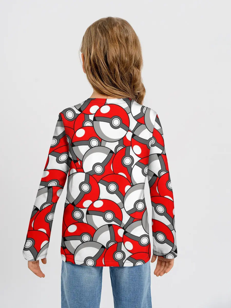 Детский лонгслив / ПИКАЧУ