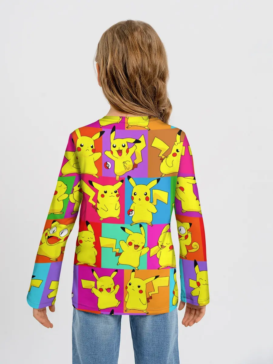 Детский лонгслив / ПИКАЧУ