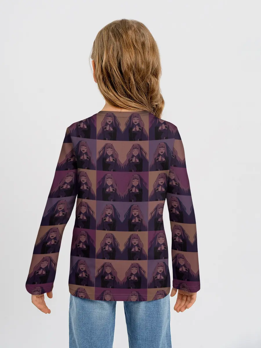 Детский лонгслив / Zero Two Dance