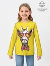 Детский лонгслив / Жираф
