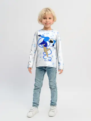 Детский лонгслив / Фигурное катание