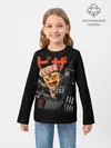 Детский лонгслив / Pizza Kong