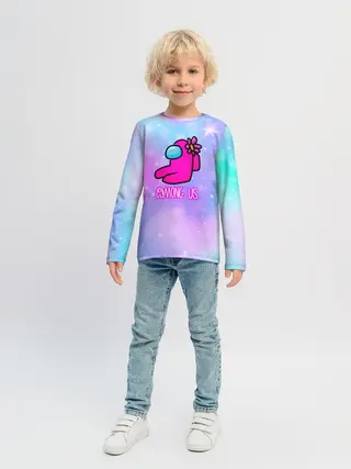 Детский лонгслив / Among Us