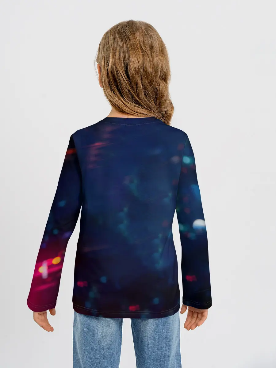 Детский лонгслив / Cyberpunk 2077