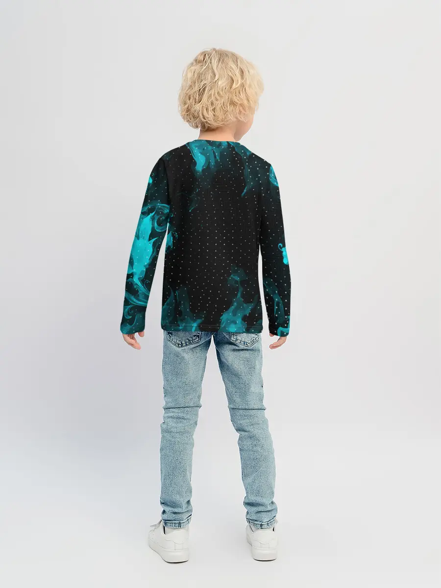 Детский лонгслив / AMONG US / АМОНГ АС