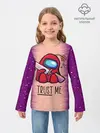 Детский лонгслив / AMONG US - Дитя