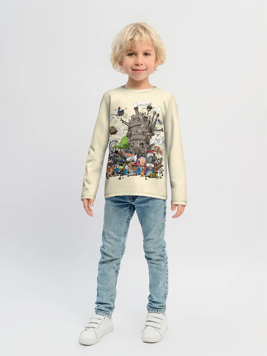 Детский лонгслив / Мир Миядзаки