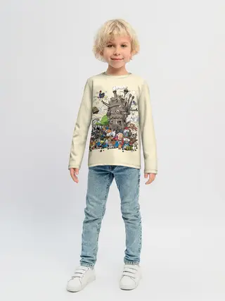 Детский лонгслив / Мир Миядзаки