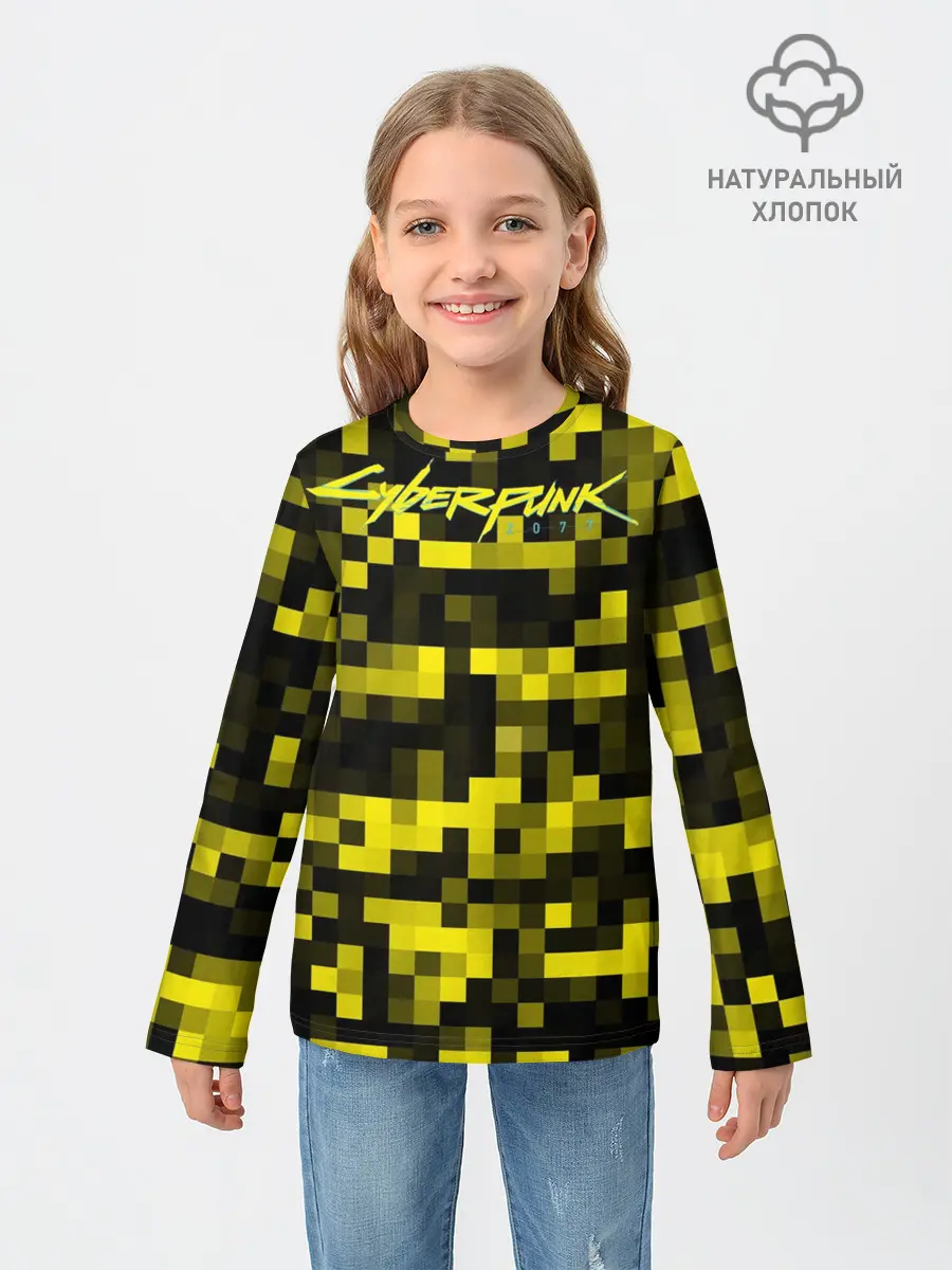 Детский лонгслив / Cyberpunk 2077