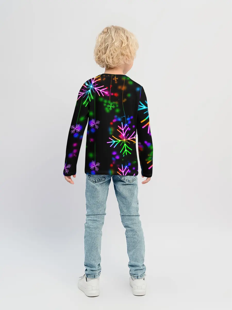 Детский лонгслив / Among Us New Year