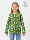Детский лонгслив / Ёлки