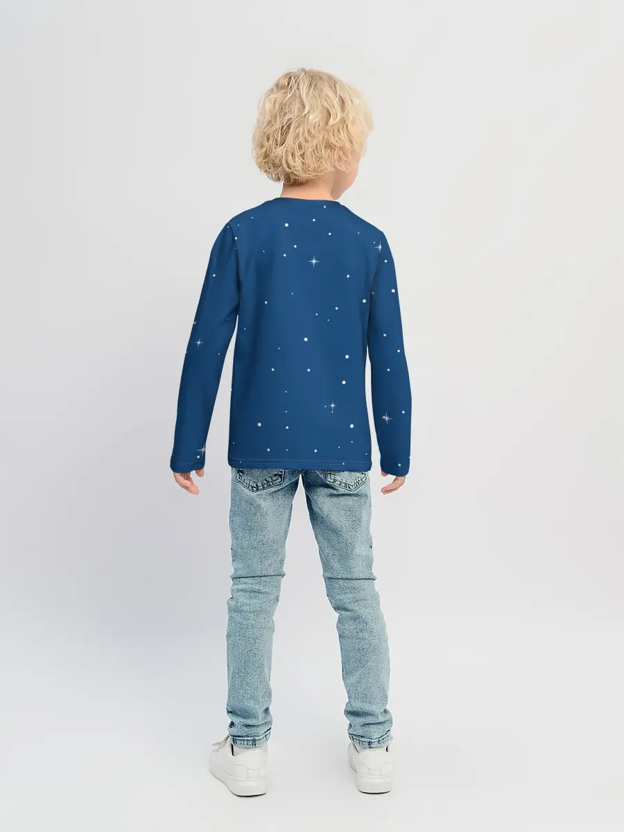 Детский лонгслив / AMONG US - NYAN CREWMATE