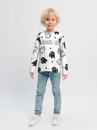 Детский лонгслив / AMONG US