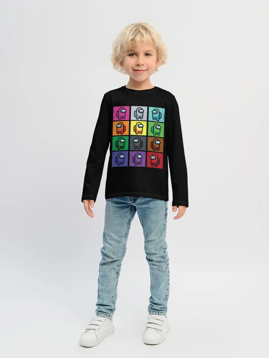 Детский лонгслив / AMONG US