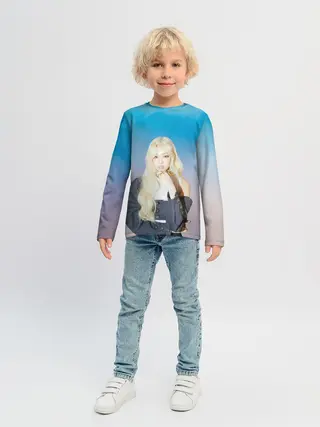 Детский лонгслив / JENNIE BLACKPINK