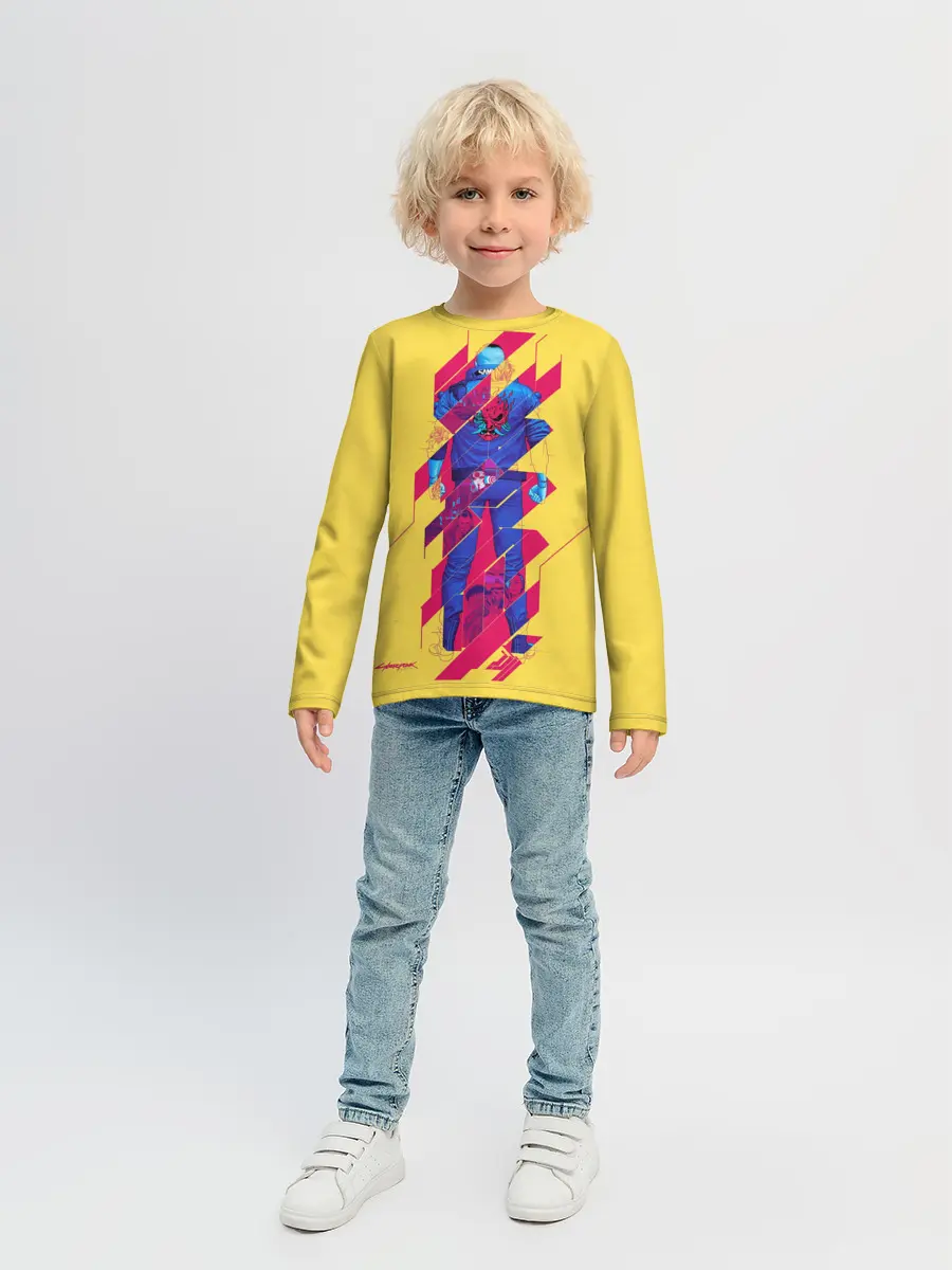 Детский лонгслив / Cyberpunk 2077