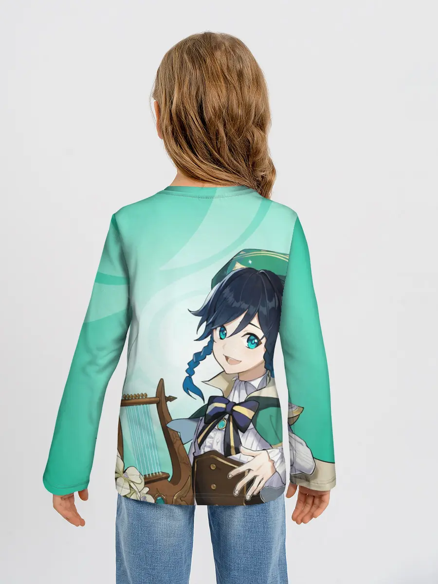 Детский лонгслив / GENSHIN IMPACT, ВЕНТИ