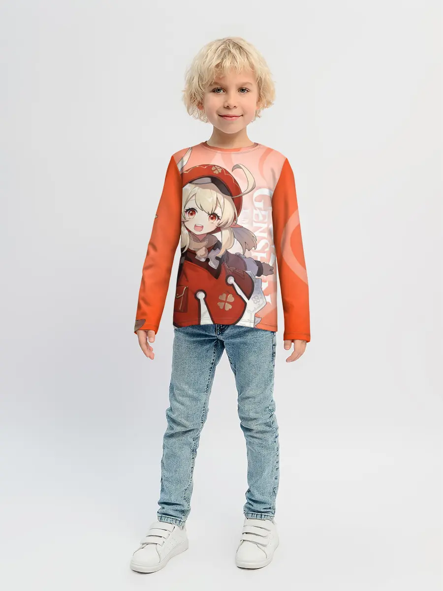 Детский лонгслив / GENSHIN IMPACT, КЛИ