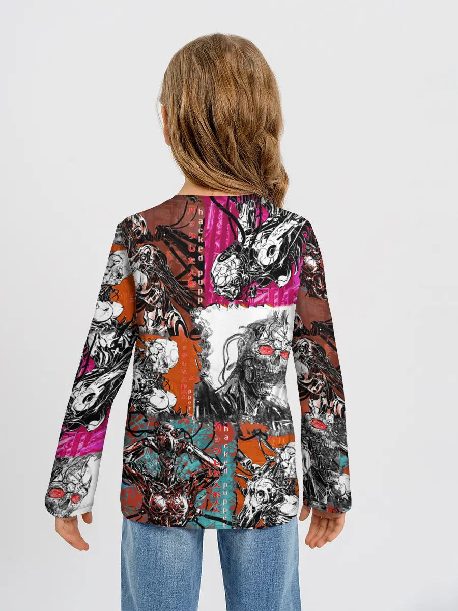 Детский лонгслив / Cyberpunk 2077