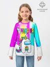 Детский лонгслив / AMONG US UNICORN