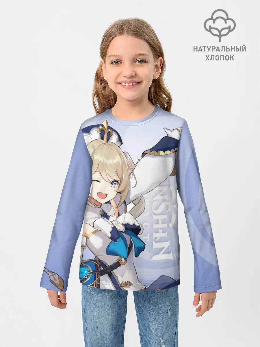 Детский лонгслив / GENSHIN IMPACT, БАРБАРА,