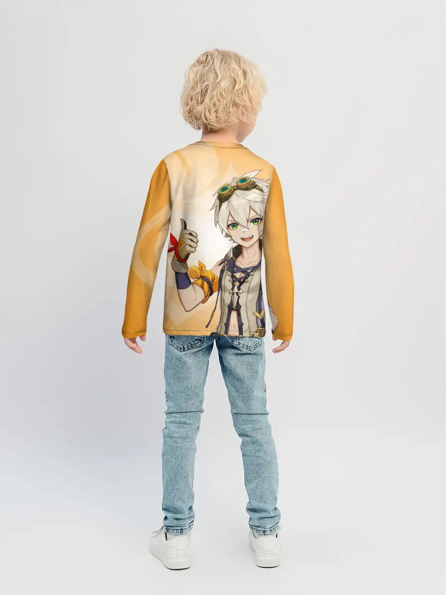 Детский лонгслив / GENSHIN IMPACT, БЕННЕТ