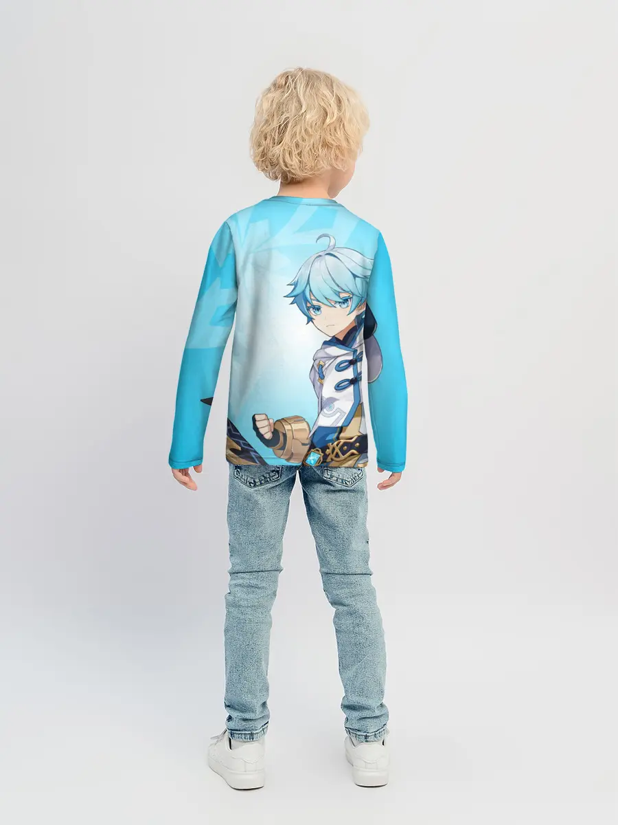 Детский лонгслив / GENSHIN IMPACT, ЧЖУН ЮНЬ