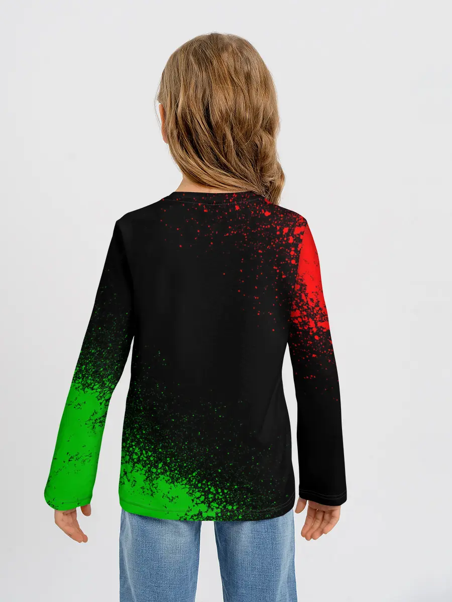 Детский лонгслив / Among Us