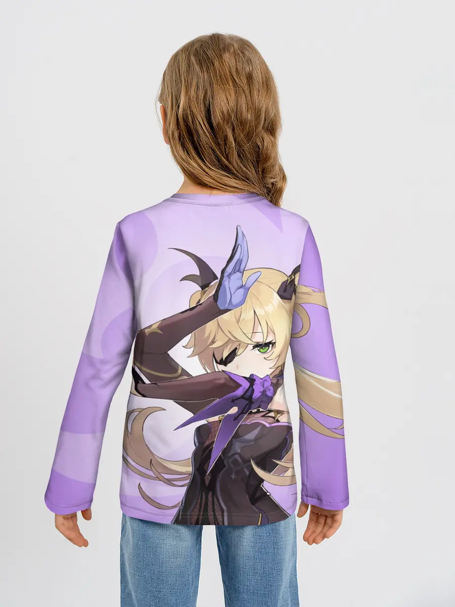 Детский лонгслив / GENSHIN IMPACT, ФИШЛЬ