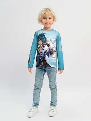 Детский лонгслив / GENSHIN IMPACT, КЭЙА