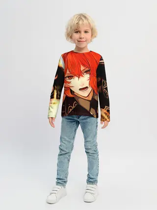 Детский лонгслив / GENSHIN IMPACT DILUC